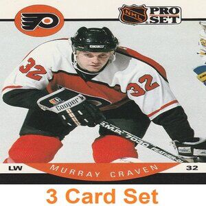 Murray Craven Hockey Card Collection